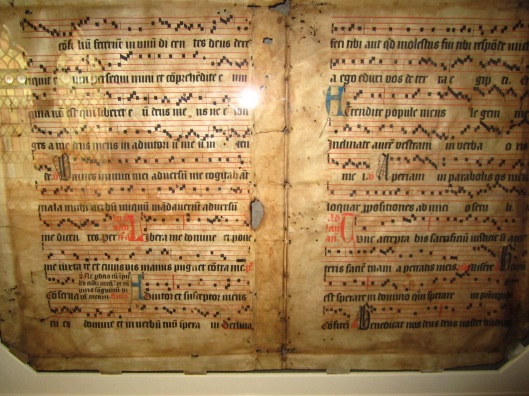 gregorian chant notes