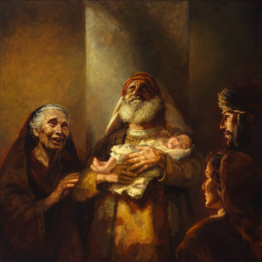 simeon and Anna with Child Jesus